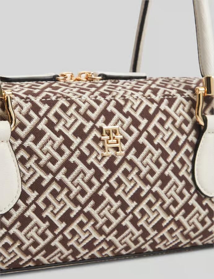 Tommy Hilfiger Handtas met logomotief model 'TH GRACE SHOULDER BAG'