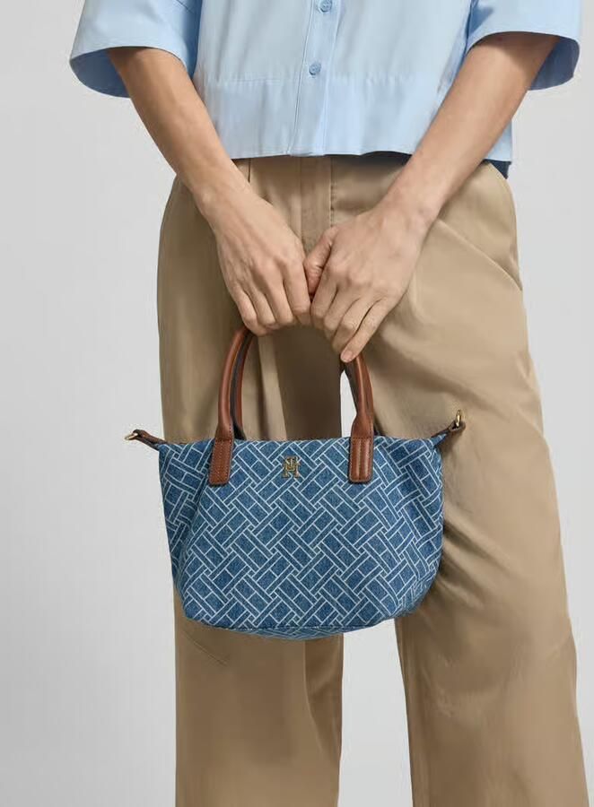 Tommy Hilfiger Handtas van puur katoen - Foto 2