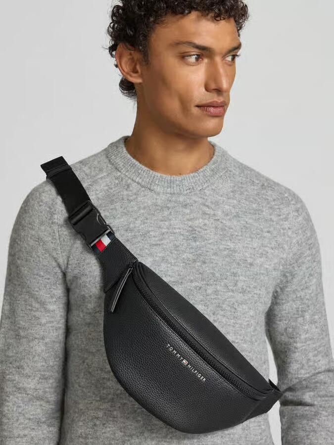 Tommy Hilfiger Buiktasje ESSENTIAL PU CROSSBODY in tijdloos design - Foto 2