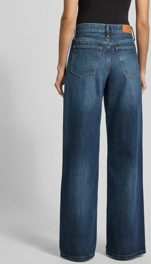 Tommy Hilfiger High rise Jeans van zuivere Katoen Model 'DNM MINE 70 S WIDE LEG HW' - Foto 3