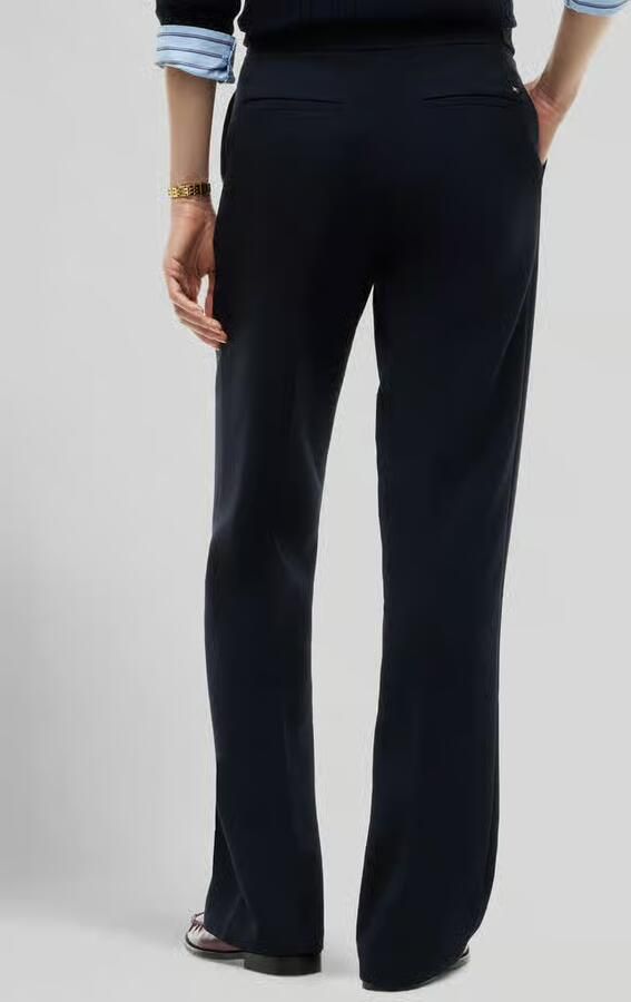 Tommy Hilfiger Regular fit stoffen broek met viscose - Foto 2