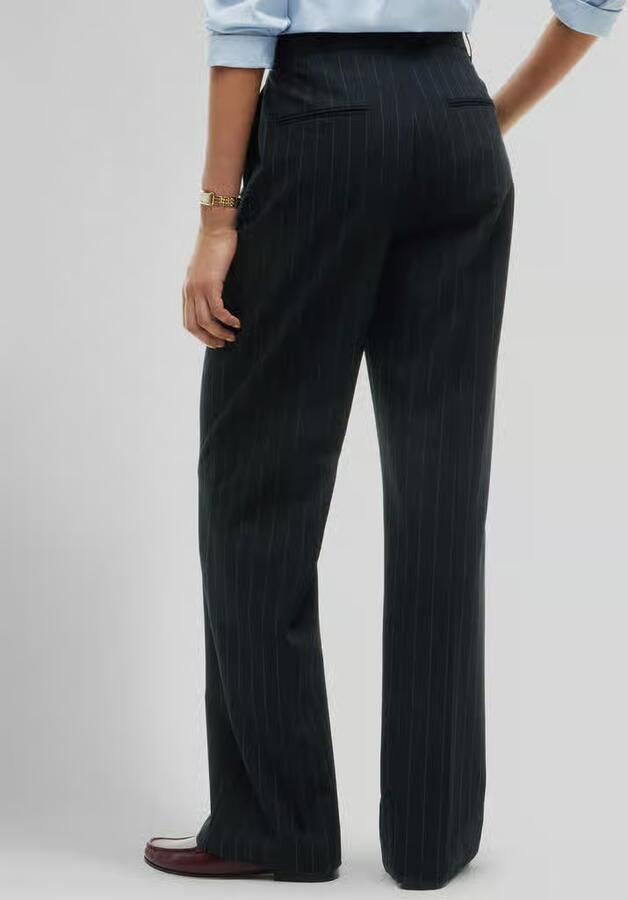Tommy Hilfiger High waist zakelijke broek met logodetail - Foto 2