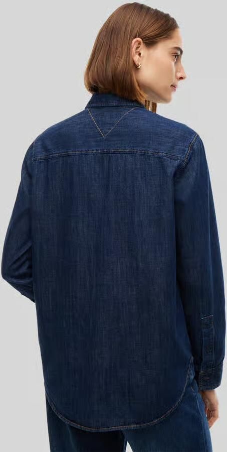 Tommy Hilfiger jeansblouse van puur katoen model 'MYF' - Foto 2