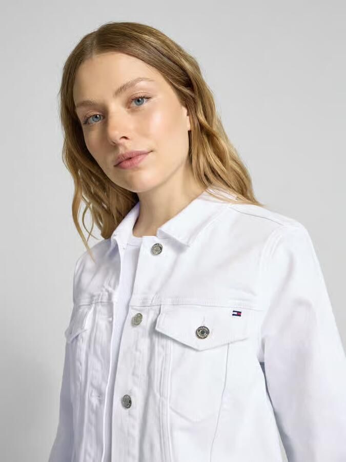 Tommy Hilfiger Jeansjack DNM SLIM JACKET WHITE met veelzijdig ontwerp - Foto 7