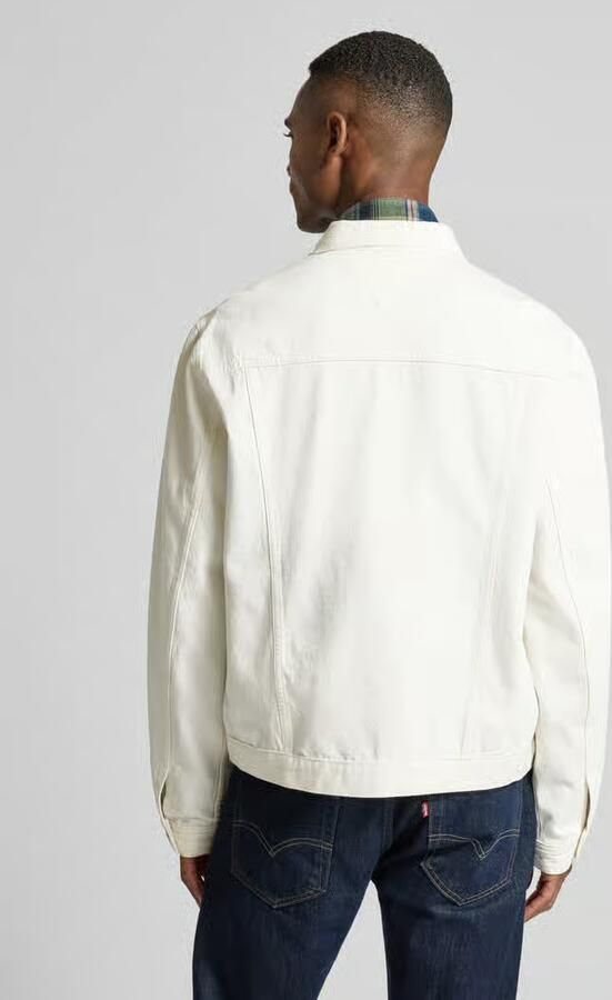 Tommy Hilfiger Jeansjack met paspelzakken op de borst