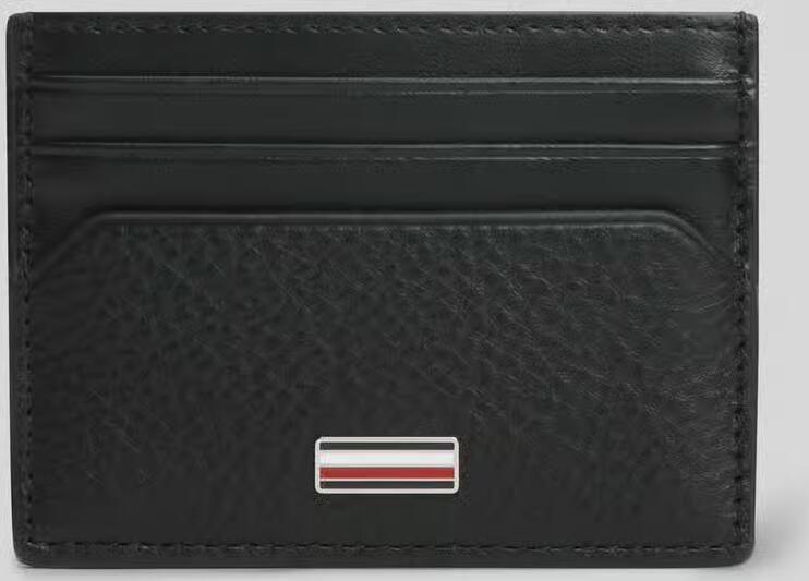 Tommy Hilfiger Kaartetui van echt leer - Foto 2