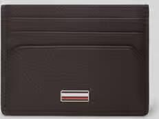 Tommy Hilfiger Kaartetui van echt leer