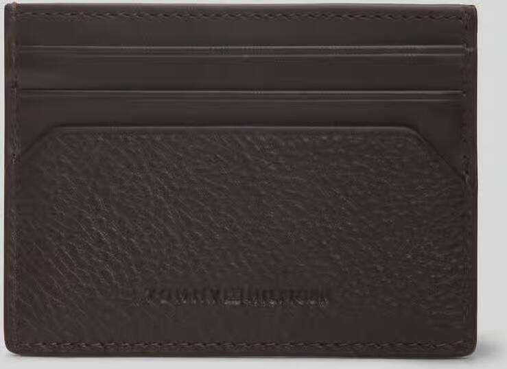 Tommy Hilfiger Kaartetui van echt leer - Foto 2