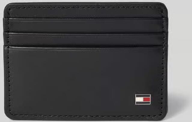 Tommy Hilfiger leren pasjeshouder Eton zwart - Foto 4