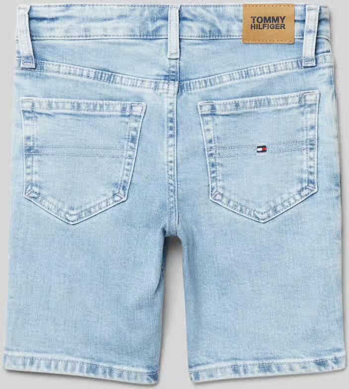 Tommy Hilfiger Kids Korte jeans met labeldetails - Foto 3