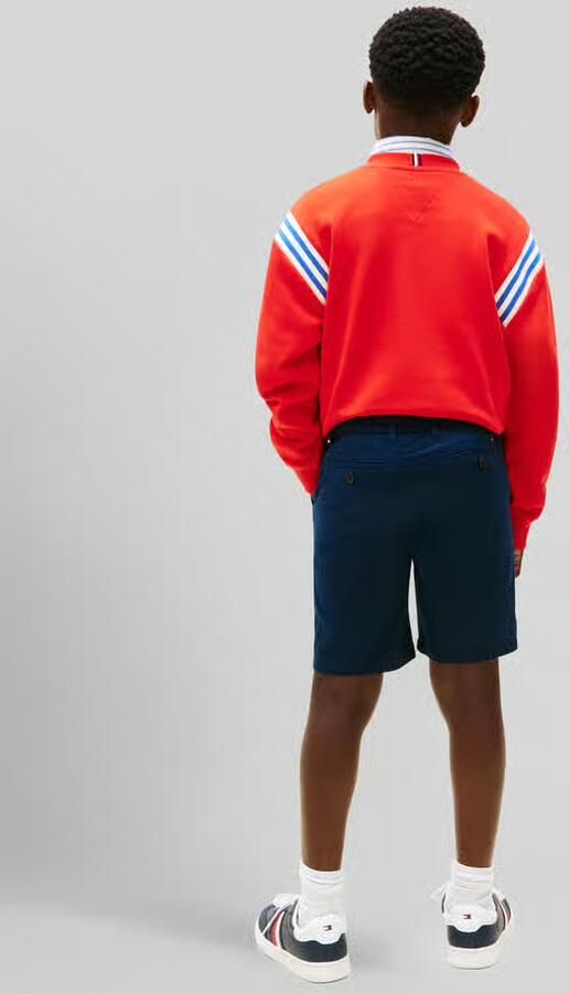 Tommy Hilfiger Teens regular fit chino-shorts van katoenmix - Foto 5