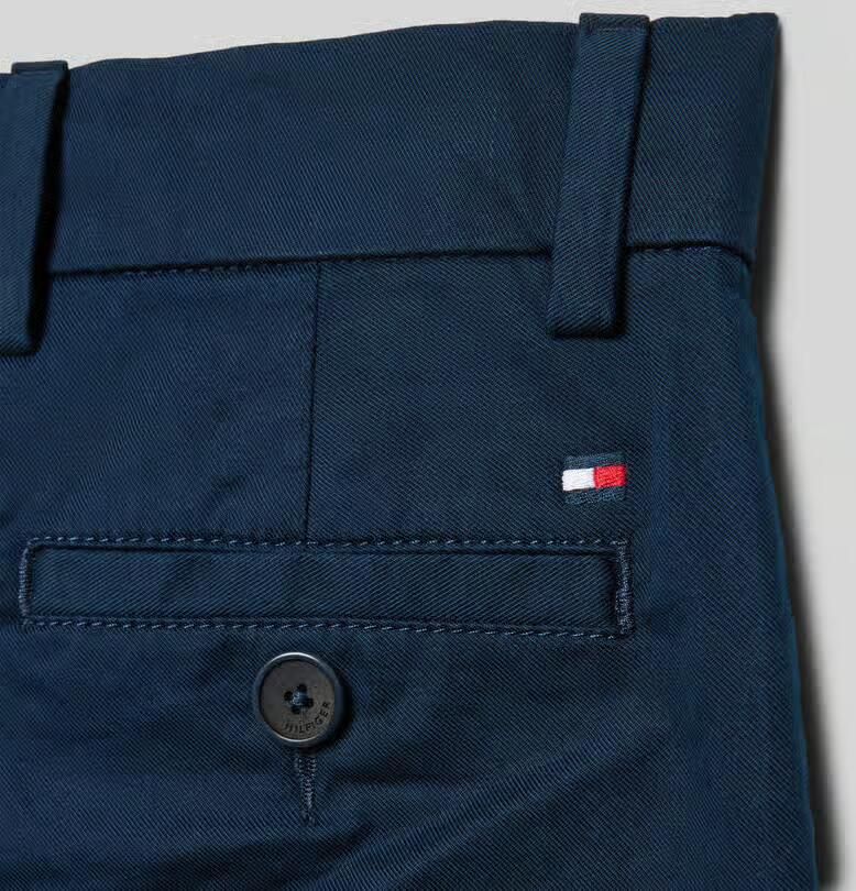 Tommy Hilfiger Kids Regular fit chino van katoenmix - Foto 2