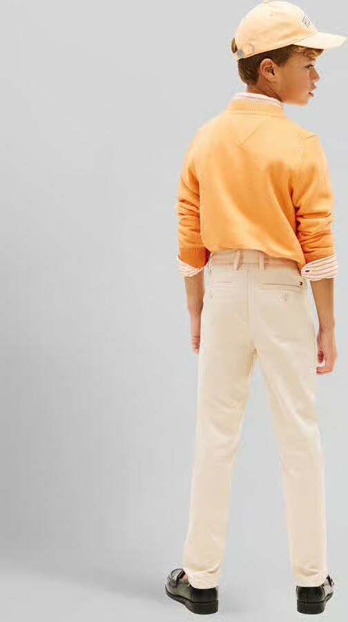 Tommy Hilfiger Kids regular fit chino van katoenmix