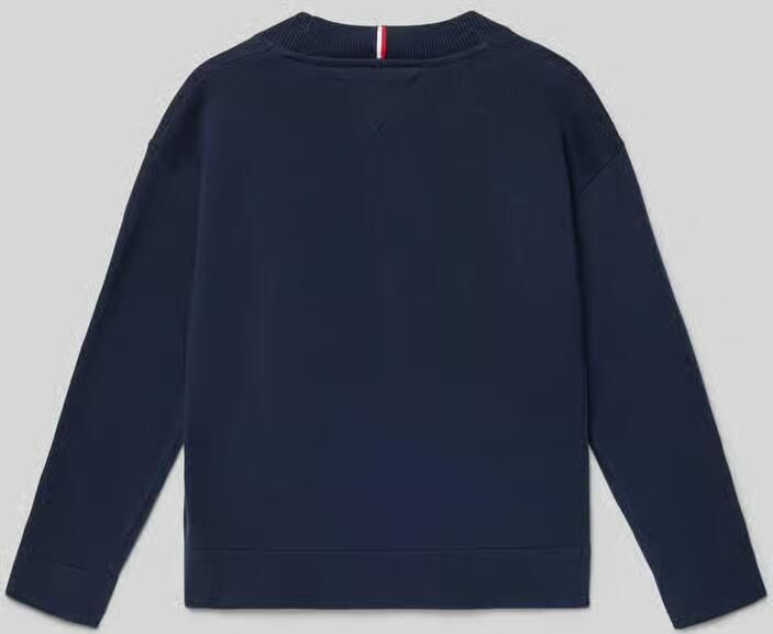 Tommy Hilfiger Kids Regular fit gebreide pullover van puur katoen model 'VARSITY'