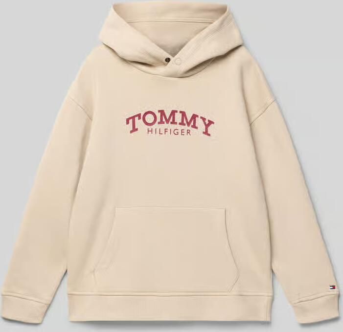 Tommy Hilfiger Kids Regular fit hoodie van katoenmix