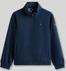 Tommy Hilfiger Kids regular fit jack met capuchon met ritssluiting