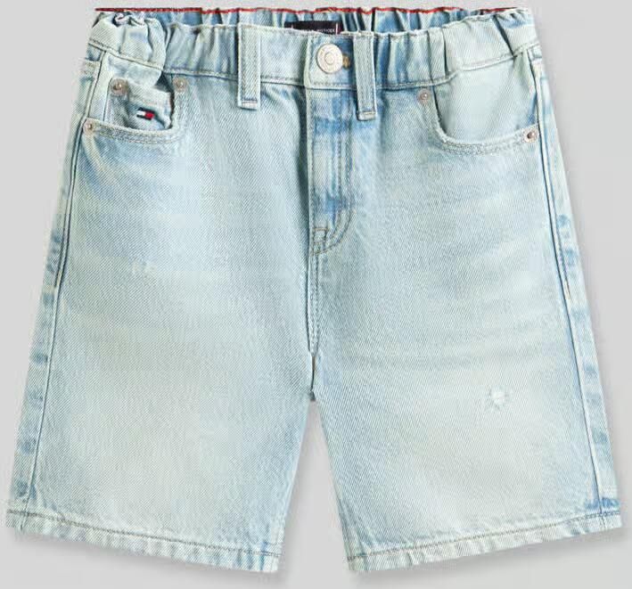 Tommy Hilfiger Kids regular fit korte jeans met 5-pocketmodel - Foto 2