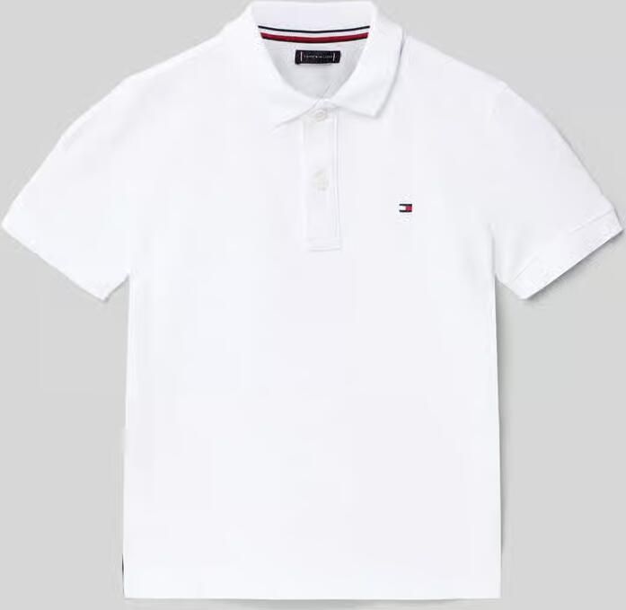 Tommy Hilfiger Teens regular fit poloshirt van puur katoen - Foto 6
