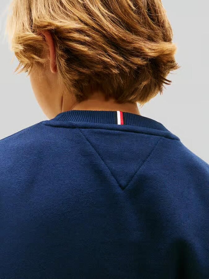 Tommy Hilfiger Teens regular fit sweatjack van katoenmix - Foto 4
