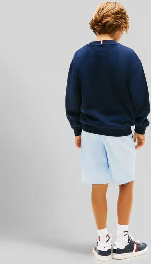 Tommy Hilfiger Teens regular fit sweatjack van katoenmix - Foto 4