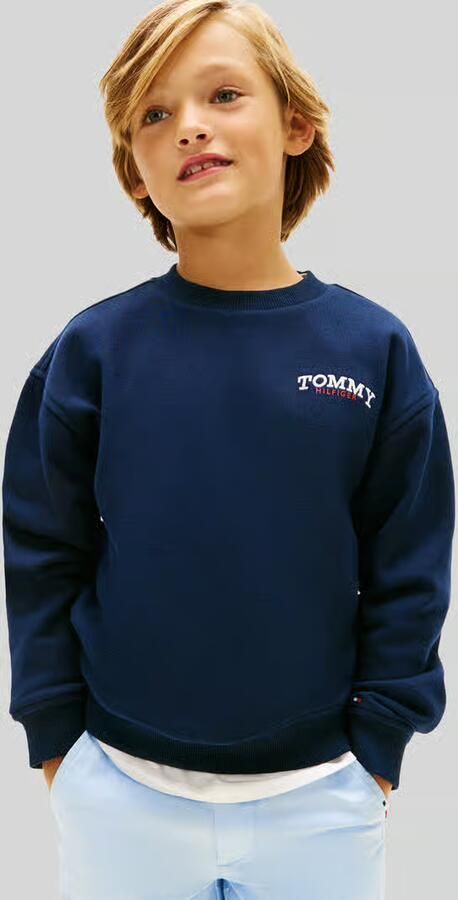Tommy Hilfiger Teens regular fit sweatjack van katoenmix - Foto 7