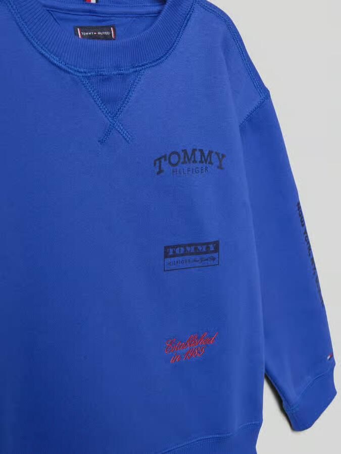 Tommy Hilfiger Kids Regular fit sweatshirt van katoenmix - Foto 2