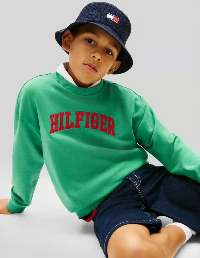 Tommy Hilfiger Teens regular fit sweatshirt van katoenmix - Foto 3