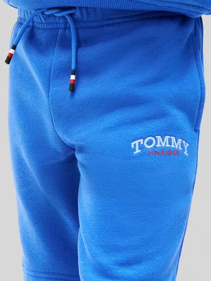 Tommy Hilfiger Teens Regular fit sweatshorts van katoenmix - Foto 4