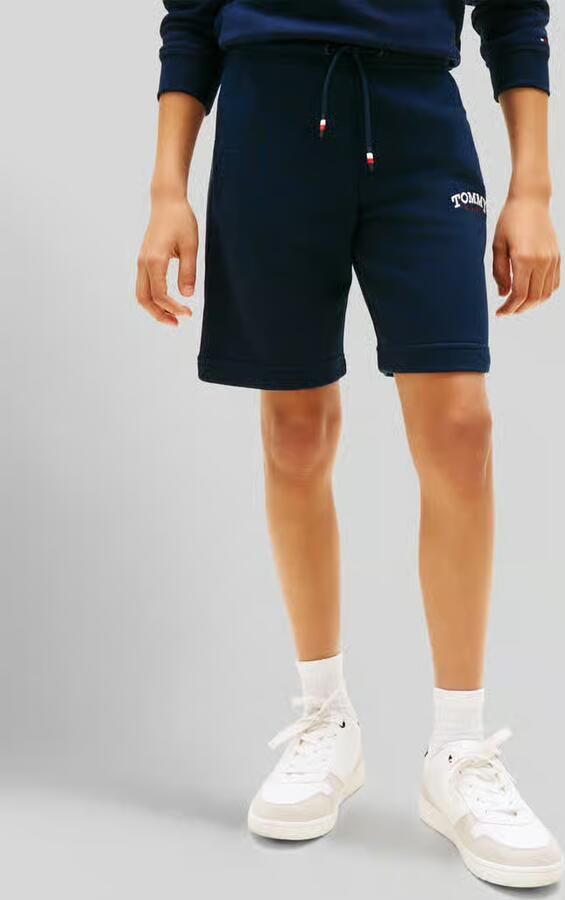 TOMMY HILFIGER Broeken Monotype Graphic Sweatshort Donkerblauw - Foto 9