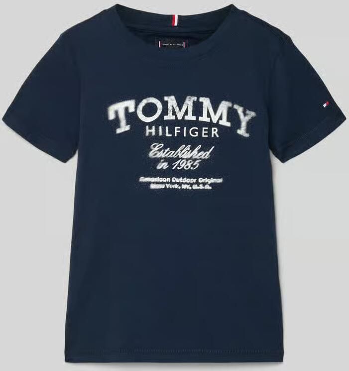 Tommy Hilfiger Kids Regular fit T-shirt van puur katoen