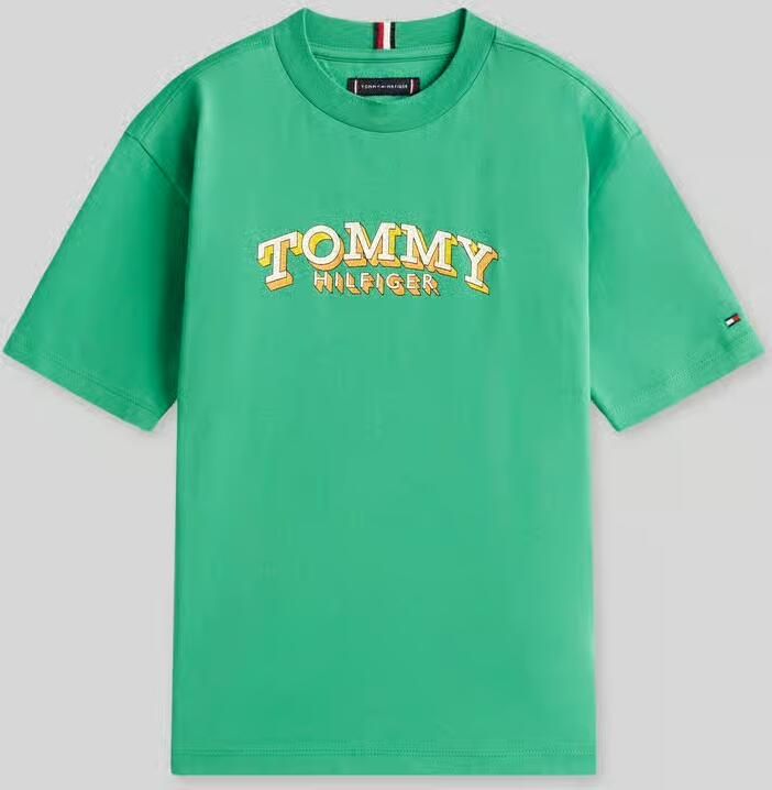 Tommy Hilfiger Kids regular fit T-shirt van puur katoen - Foto 2