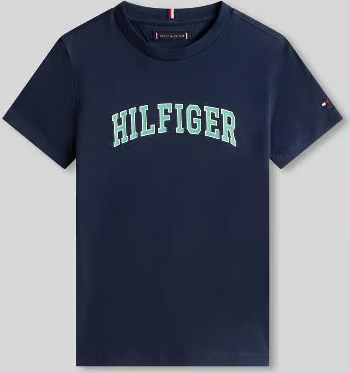 Tommy Hilfiger Teens regular fit T-shirt van puur katoen