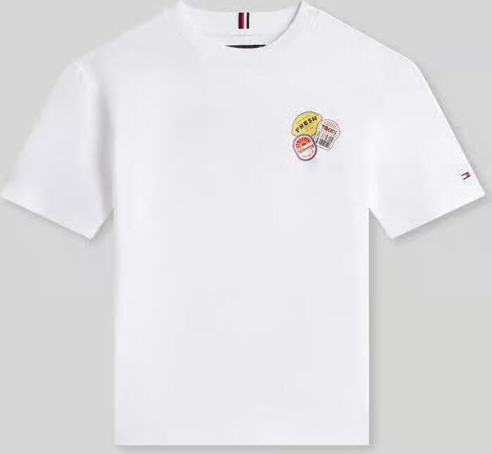 Tommy Hilfiger Kids regular fit T-shirt van puur katoen - Foto 2