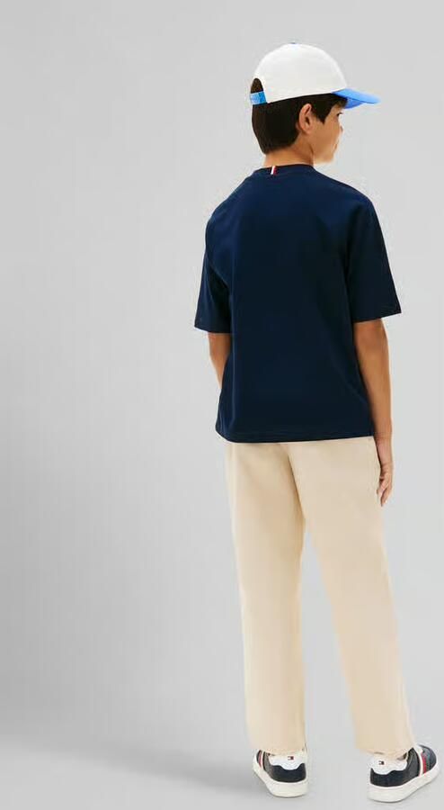 Tommy Hilfiger Kids regular fit T-shirt van puur katoen - Foto 2