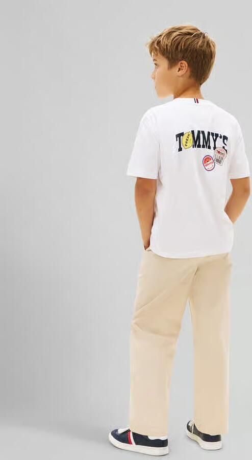 Tommy Hilfiger Kids regular fit T-shirt van puur katoen - Foto 3