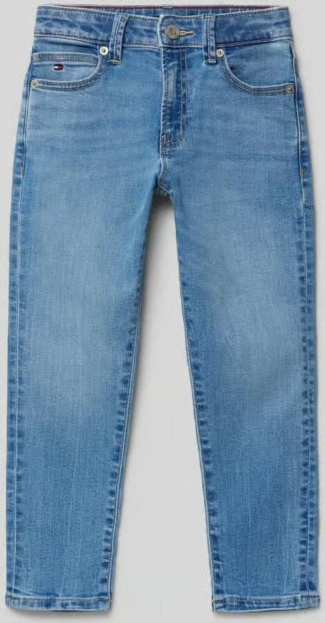 Tommy Hilfiger Straight jeans MODERN STRAIGHT VINT MWASH DENIM Kinderen tot 16 jaar met geborduurde logo-vlag - Foto 2