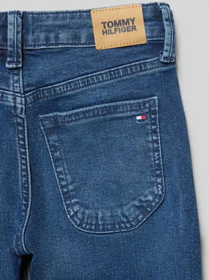 Tommy Hilfiger Kids Straight fit jeans van katoenmix - Foto 2