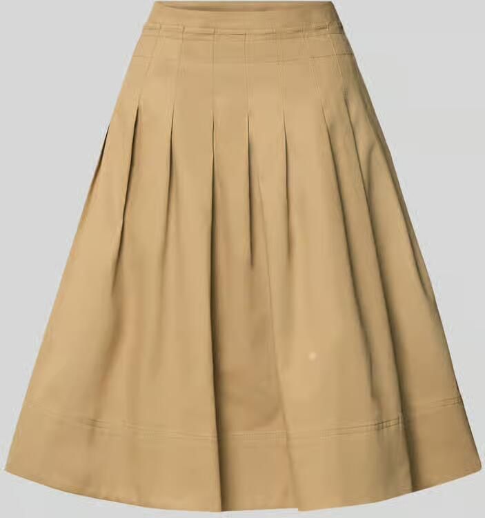 Tommy Hilfiger Knie-lange rok van puur katoen - Foto 2