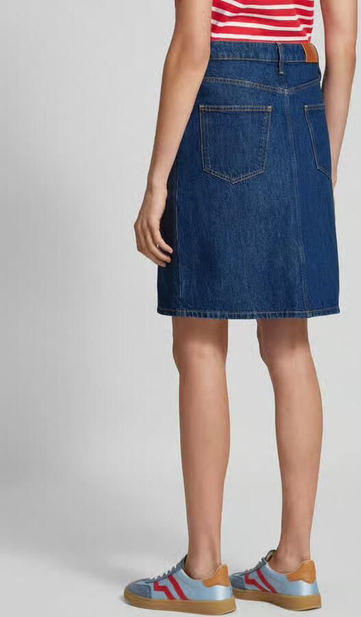 Tommy Hilfiger Jeans rok DNM KNEE STRAIGHT SKIRT RW ACE - Foto 8