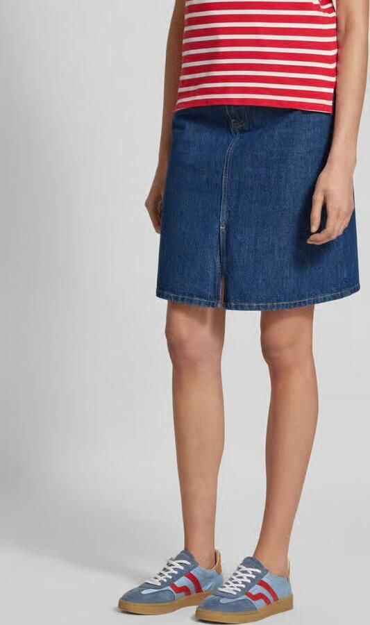 Tommy Hilfiger Jeans rok DNM KNEE STRAIGHT SKIRT RW ACE - Foto 7