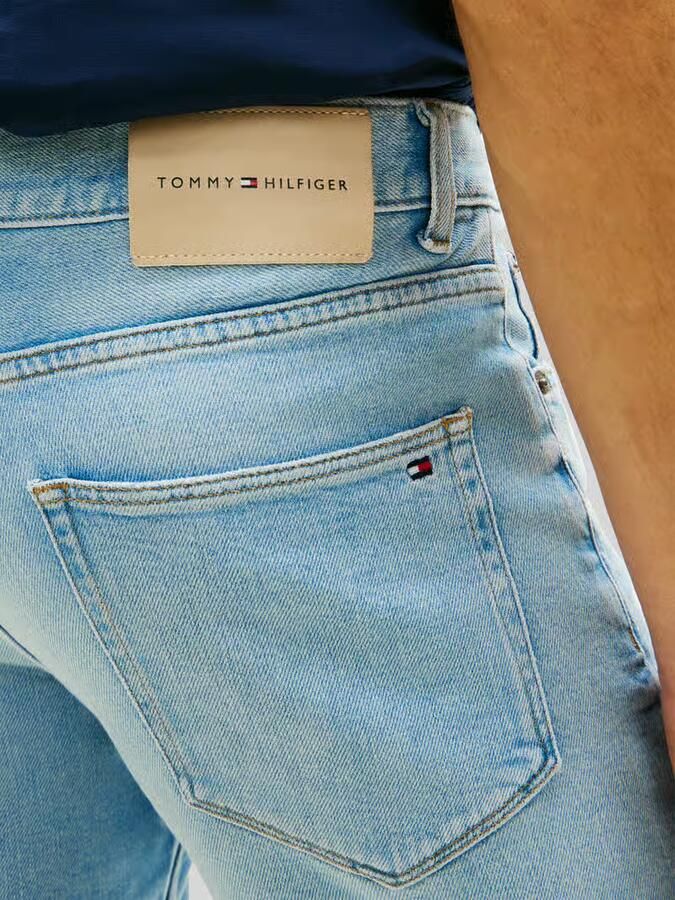 Tommy Hilfiger korte jeans met rechte pijpen met 5-pocketmodel