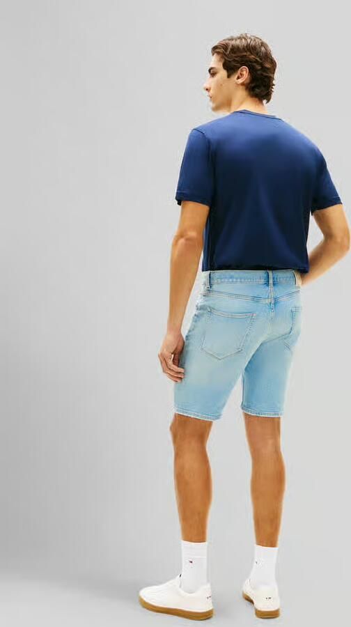 Tommy Hilfiger korte jeans met rechte pijpen met 5-pocketmodel - Foto 4