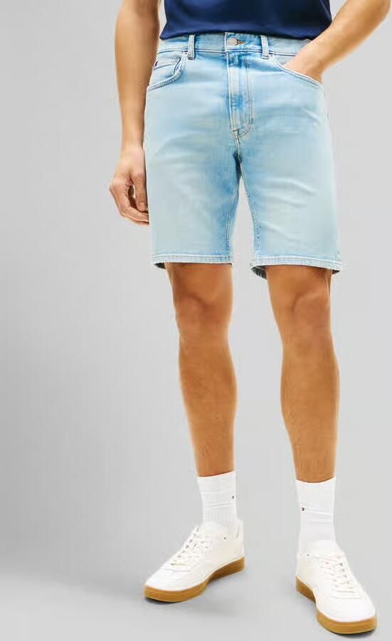 Tommy Hilfiger korte jeans met rechte pijpen met 5-pocketmodel - Foto 3
