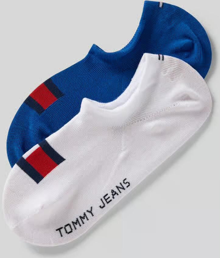Tommy Hilfiger Kousenvoetjes van katoenmix in een set van 2 paar - Foto 2