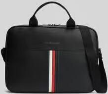 Tommy Hilfiger laptoptas met logodetail