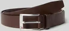 Tommy Hilfiger Leren riem NEW ALY BELT met vierkante logo-metalen gesp