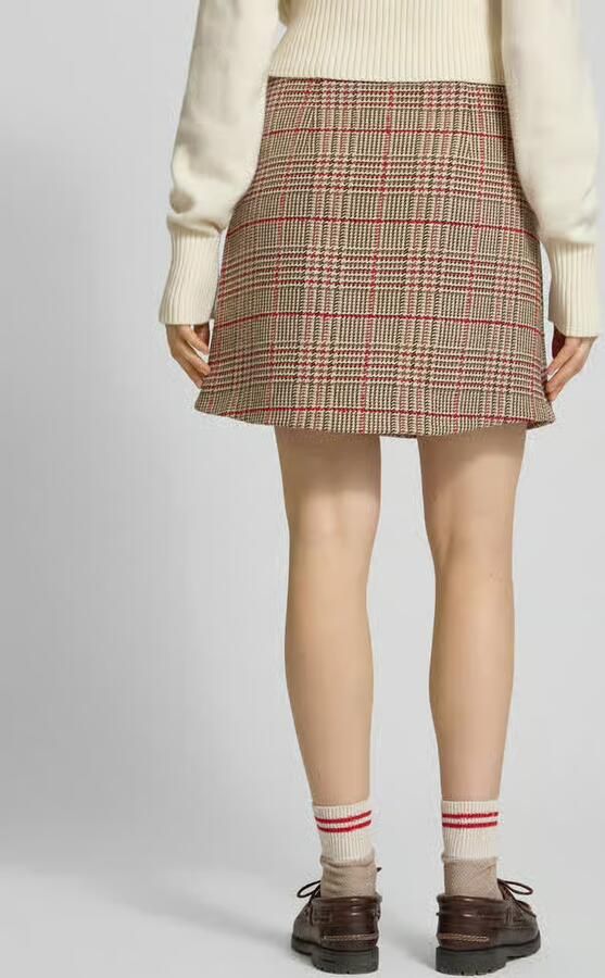 Tommy Hilfiger Licht uitlopend mini-rok van katoenmix