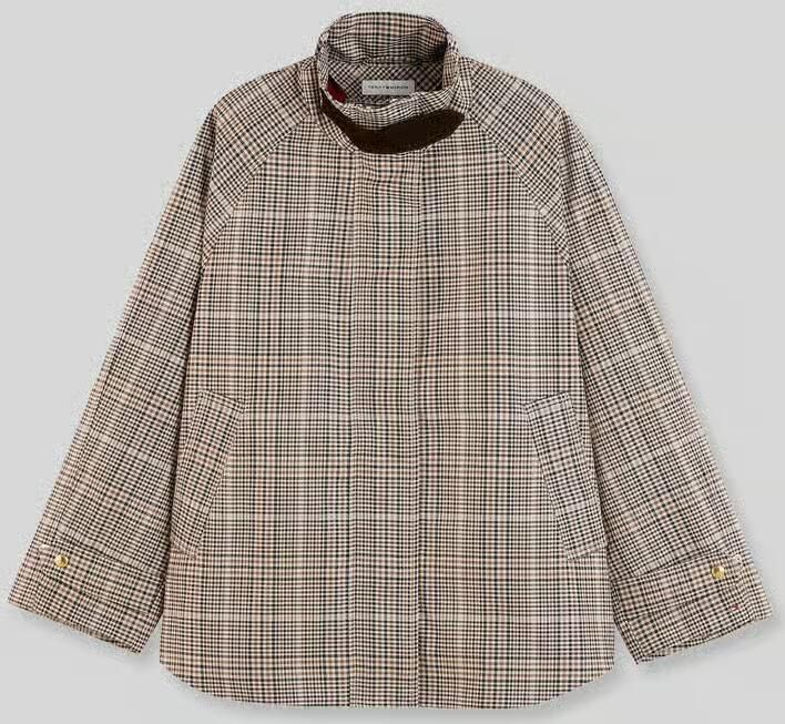 Tommy Hilfiger Loose fit functioneel jack van puur katoen