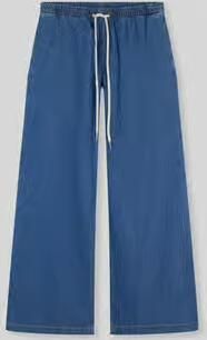 Tommy Hilfiger Loose fit jeans van puur katoen met tunnelkoord