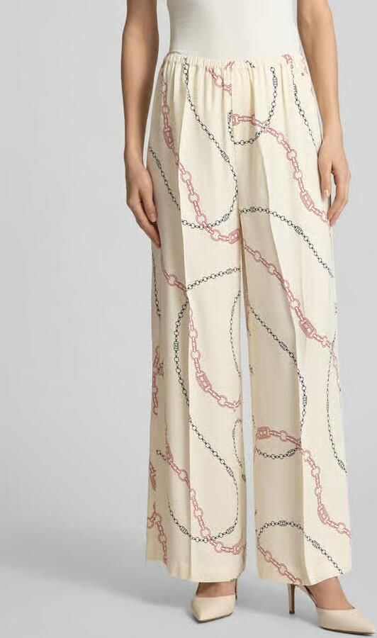 Tommy Hilfiger Loose fit pull-on broek van pure viscose - Foto 2